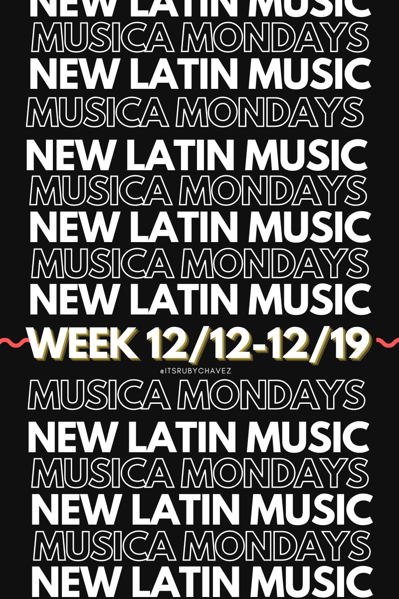New Musica Mondays&nbsp;12/12-12/16